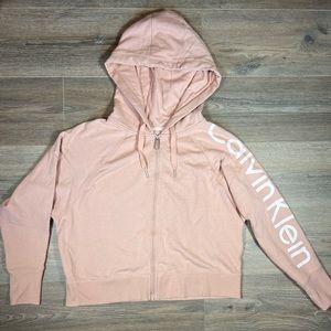 Calvin Klein Performance Crop Top Jacket - Womens